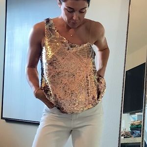 Free People Sequin Tank